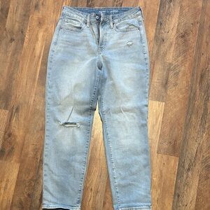 Old Navy Light Blue Straight Leg Jeans